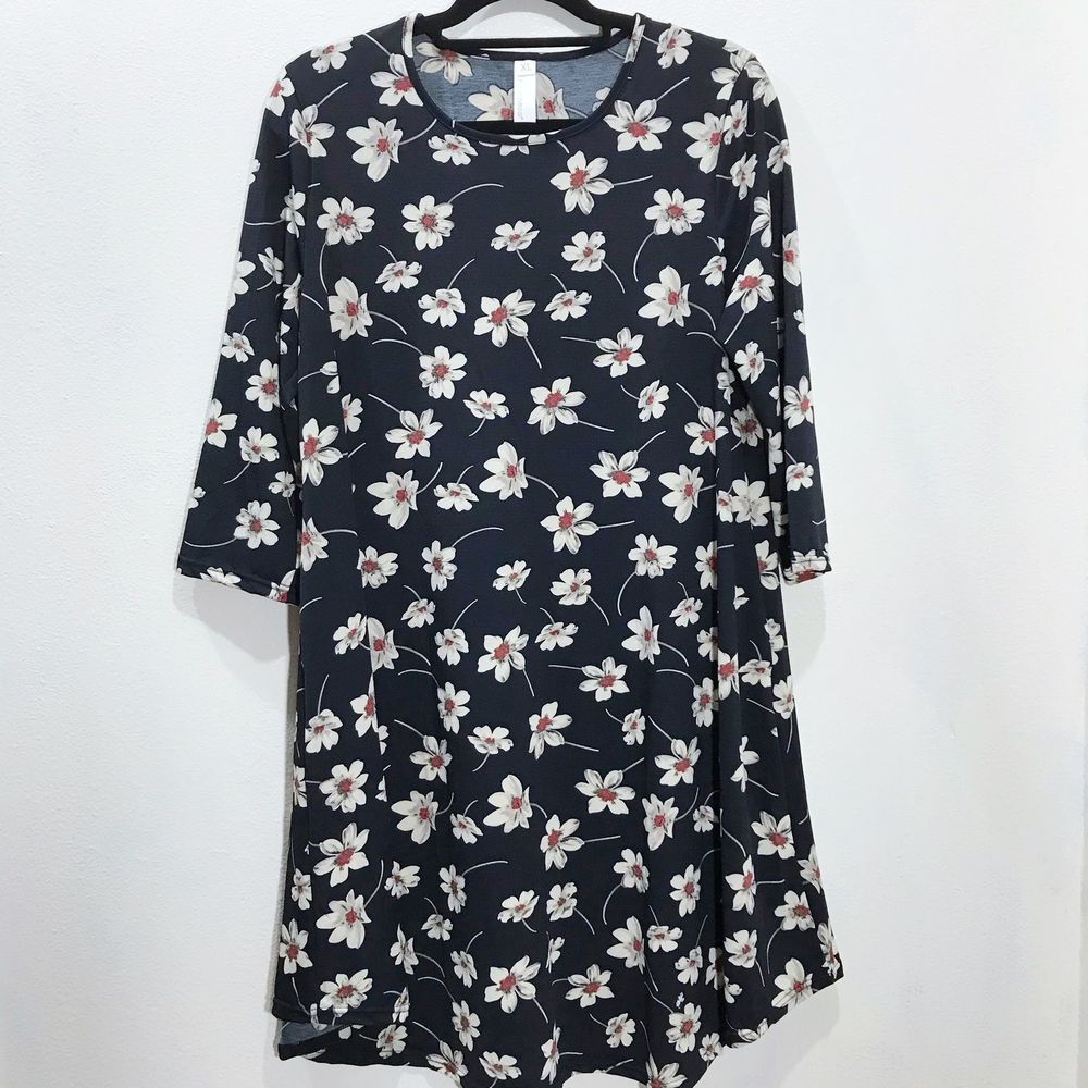 W#5 Heathmoor Large Floral Print Flowy A-Line Dress